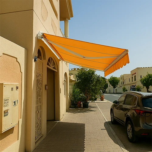 مظلات سيارات متحركة